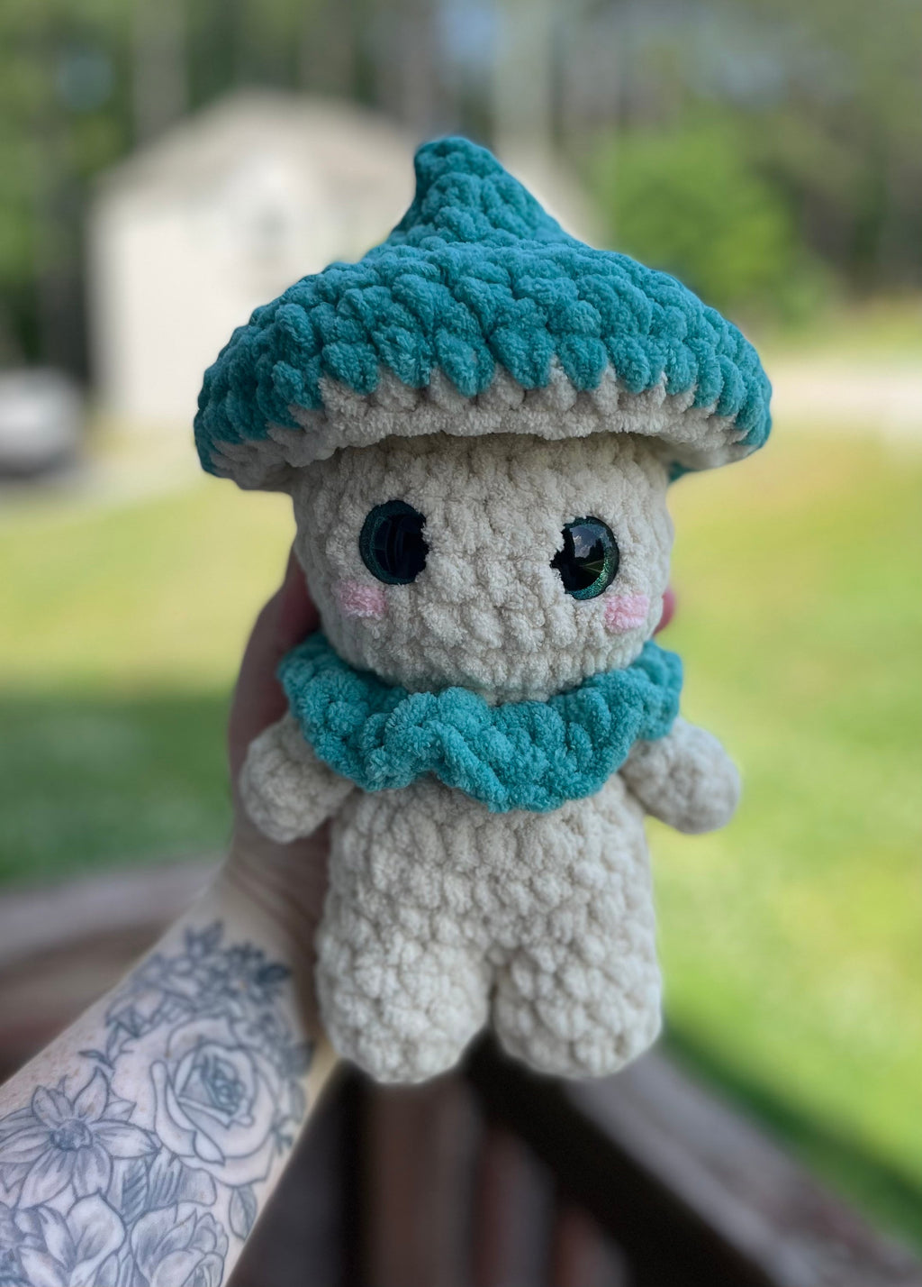 Millie the Mushroom Crochet Pattern, Easy Amigurumi Plush Toy (PDF Download)