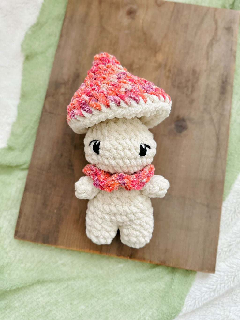 Millie the Mushroom Crochet Pattern, Easy Amigurumi Plush Toy (PDF Download)