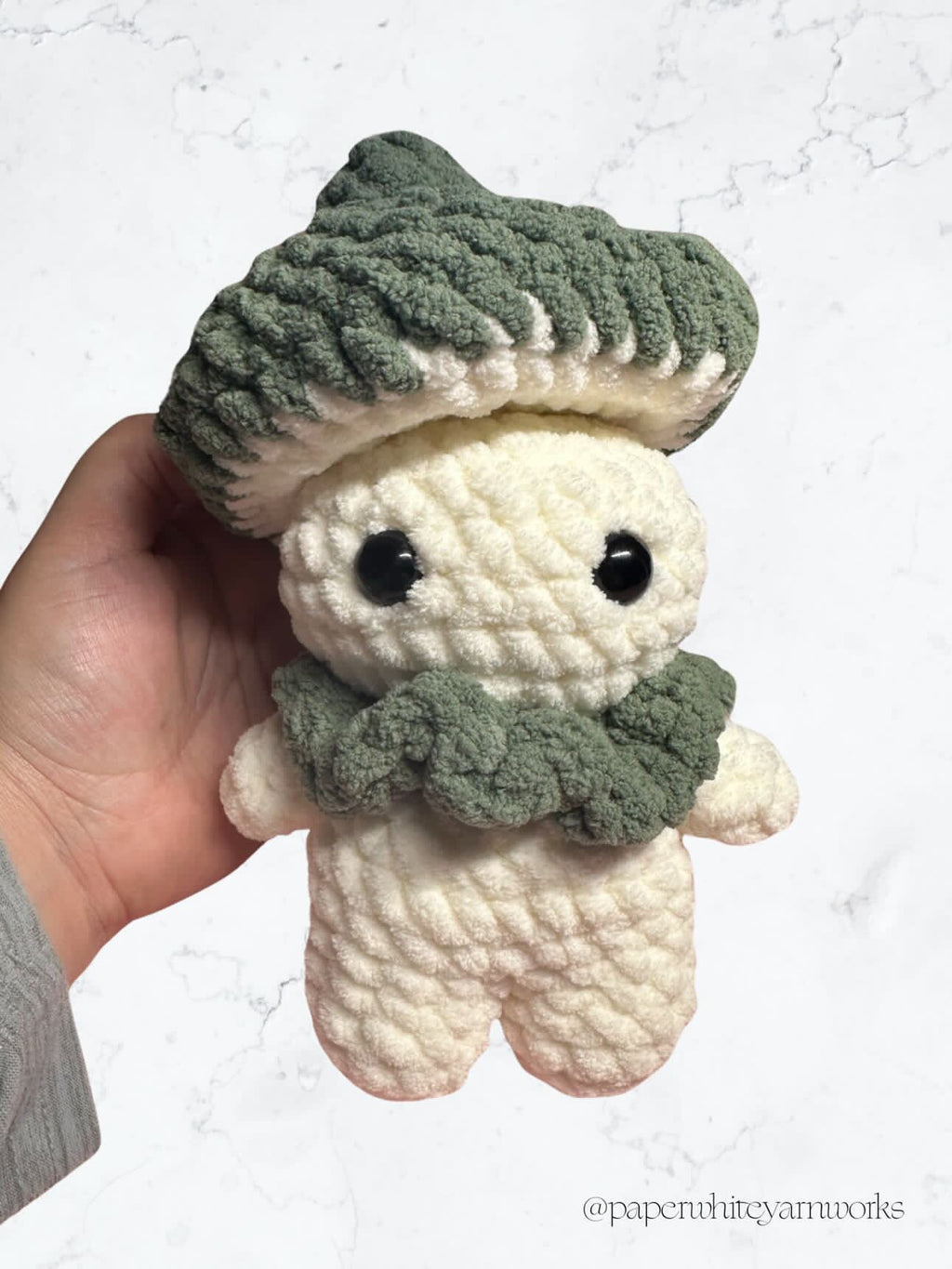 Millie the Mushroom Crochet Pattern, Easy Amigurumi Plush Toy (PDF Download)