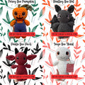 Pumpkin Patch Hollow buddies, plush, crochet pattern, pattern bundle