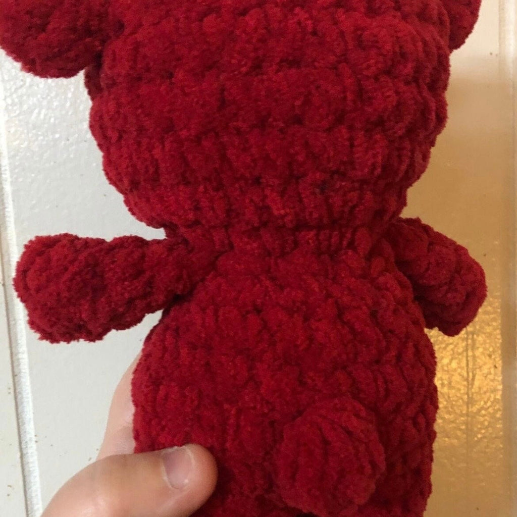 Banks the Bear Crochet Pattern, Woodland Amigurumi Teddy, Easy PDF Download
