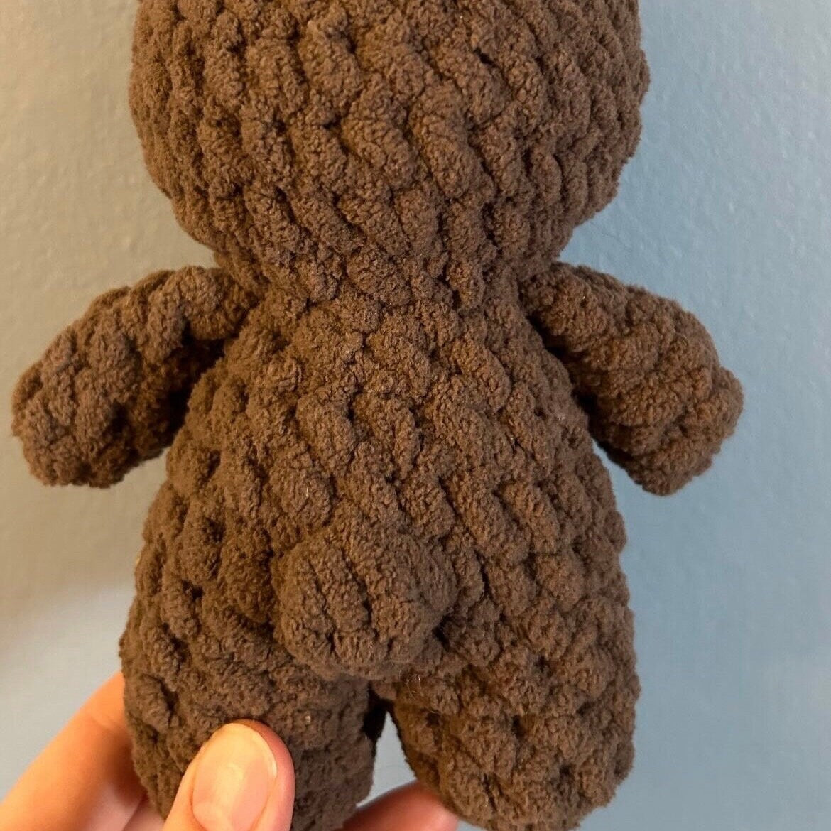 Banks the Bear Crochet Pattern, Woodland Amigurumi Teddy, Easy PDF Download
